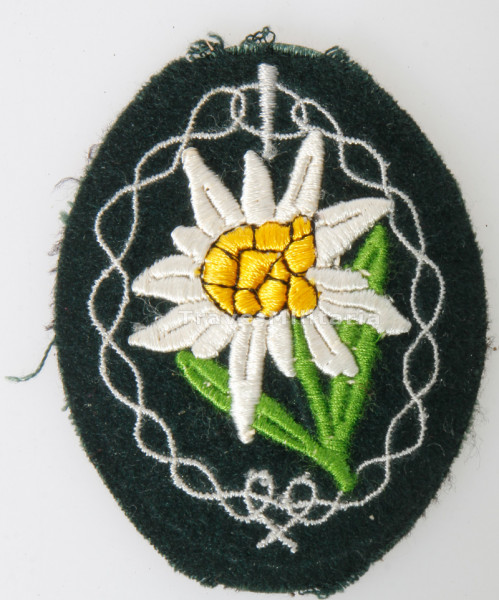 Wehrmacht Heer Ärmelabzeichen für Gebirgsjäger Mannschaften