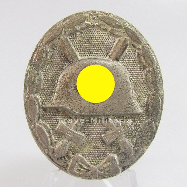 Verwundetenabzeichen in Silber Doppelhersteller 100 & L/55