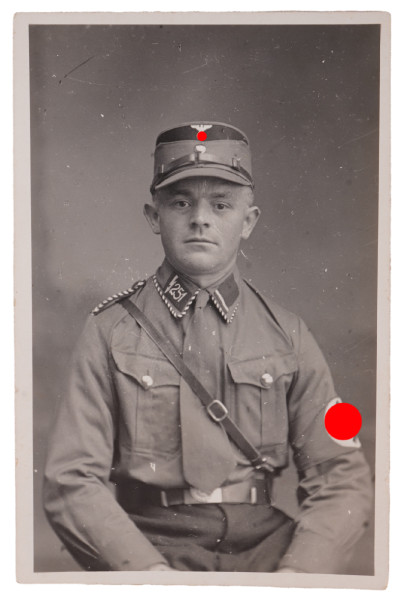 Portraitfoto SA-Mann Nachrichtensturm / Standarte 251