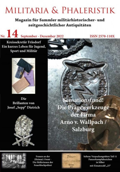 Militaria und Phaleristik Zeitschrift - Nr. 14