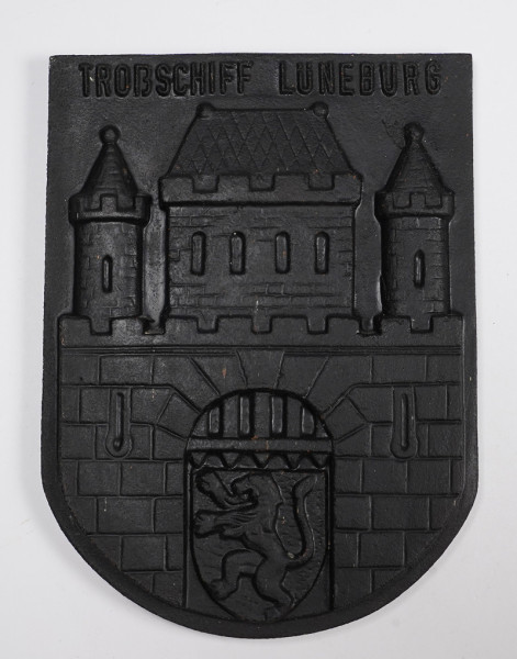 Bundesmarine Plakette Troßschiff Lüneburg