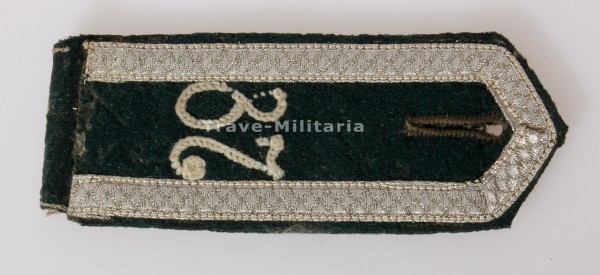 Wehrmacht Heer Schulterklappen Infanterie-Regiment 87 Unteroffizier