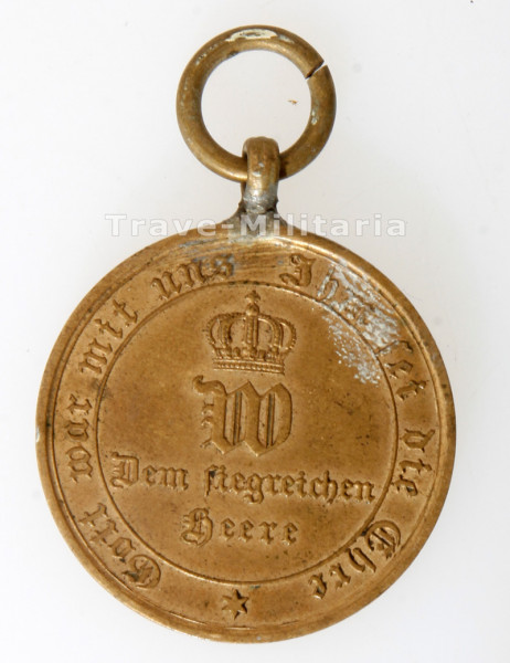 Kriegsdenkmünze 1870/71 für Kämpfer