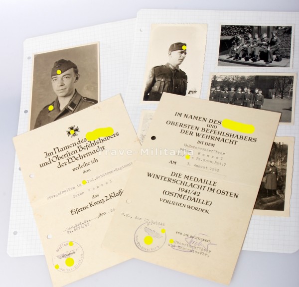Nachlass Wenzel SS-Pol. Schützen-Regiment 1 u.SS-Pz. Gren. Rgt.7