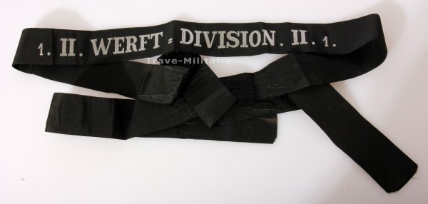 Kaiserliche Marine 1.II. Werft= Division. II.1. Mützenband