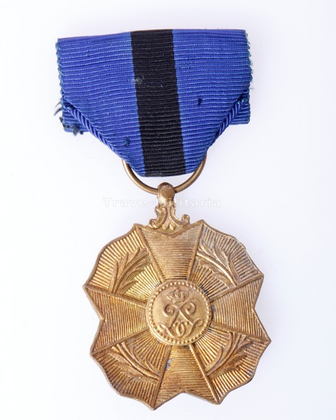 Belgien - Orden König Leopold II. Goldene Verdienstmedaille