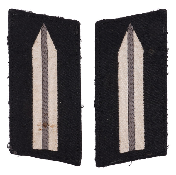 Reichsarbeitsdienst Paar Kragenspiegel RAD-Vormann