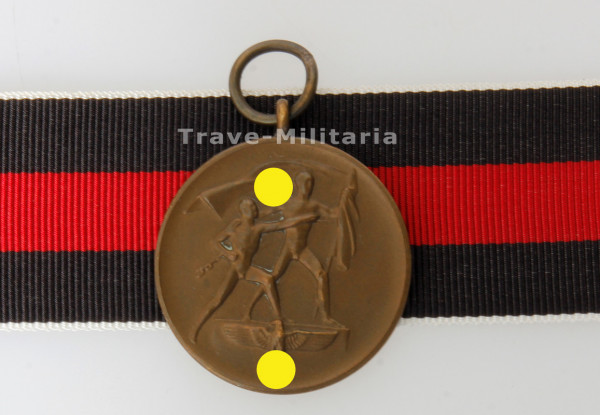 Medaille zur Erinnerung an den 1. Oktober 1938