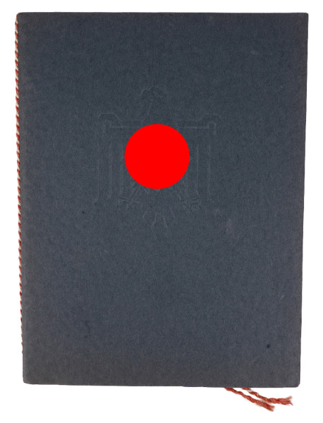 NSRL Siegerurkunde Gau-Schwimm-Meisterschaften Gau Nordmark 1939