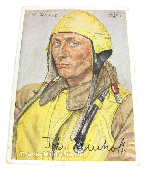 Willrich-Karte Johannes Steinhoff 1940