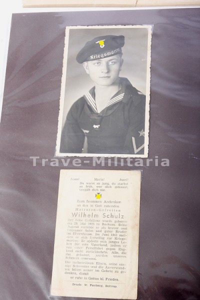 Nachlass des Matrosen-Gefreiten Wilhelm Schulz von U-619