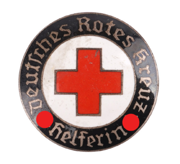 Deutsches Rotes Kreuz Dienstbrosche für Helferin