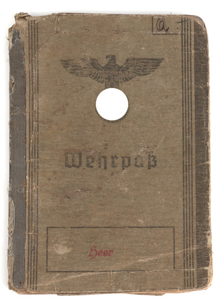 Wehrpaß Anzinger Landesschützenkomp. X / XVIII u. KuK I. R. 59
