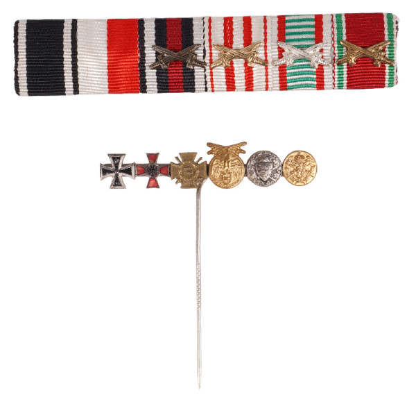 6er Bandspange und Miniaturnadel Lübeck