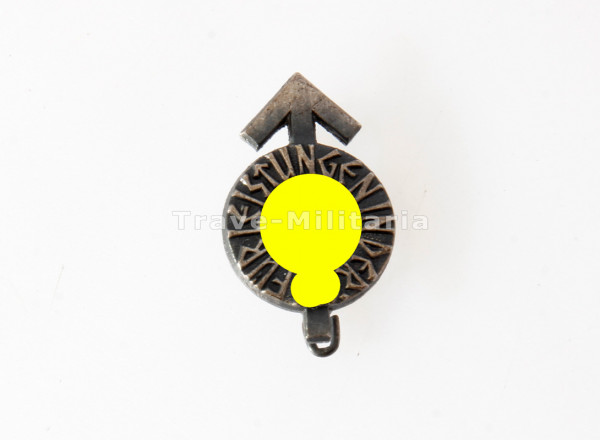 Miniatur HJ-Leistungsabzeichen in Silber