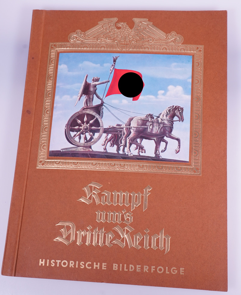 Sammelbilderalbum Kampf ums Dritte Reich Archiv Trave Militaria