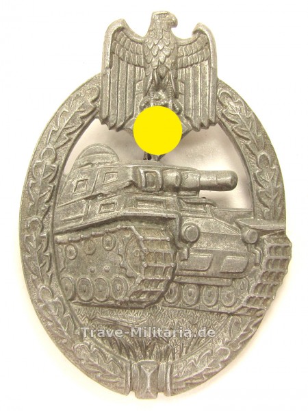 Panzerkampfabzeichen in Silber Hersteller FLL 43