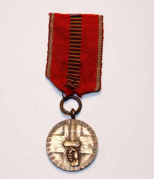 Rumänien Medaille Kreuzzug gegen den Kommunismus