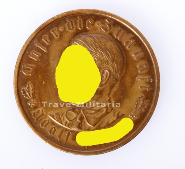 Bronzemedaille Hitler 1933 Im Jahre Deutscher Schicksalswende