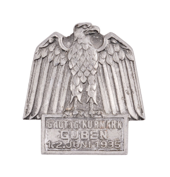 Gautag Kurmark Guben 1935 Veranstaltungsabzeichen