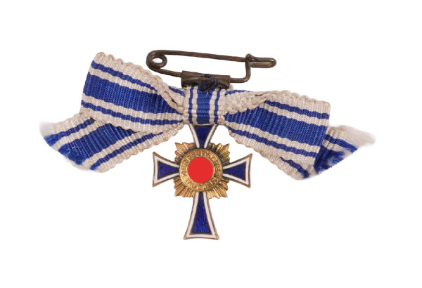 Miniatur Ehrenkreuz der Deutschen Mutter in Gold