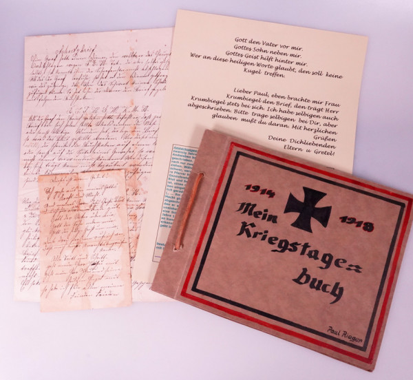 Kriegstagebuch Paul Rieger 1. Weltkrieg