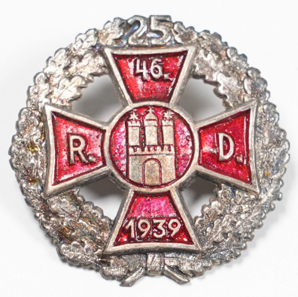 Treffenabzeichen 25-Jahre 46. Reserve - Division 1939