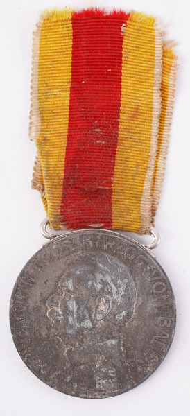 Baden silberne Verdienstmedaille Friedrich II 1908