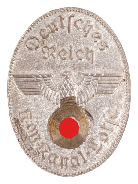 Deutsches Reich Abzeichen für Kaiser Wilhelm Kanal-Lotsen B29