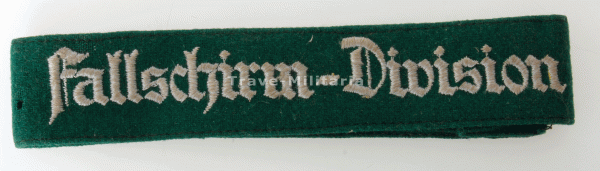 Luftwaffe Ärmelstreifen ,,Fallschirm-Division" für Mannschaften