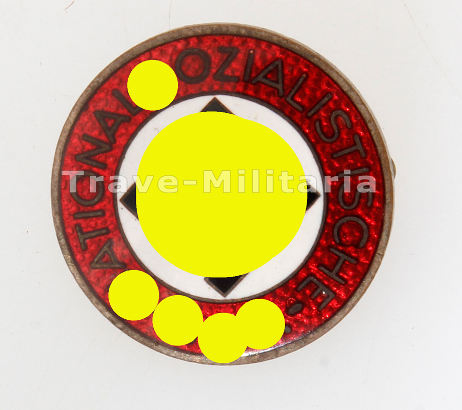 NSDAP Parteimitgliedsabeichen Archiv Trave Militaria Orden und