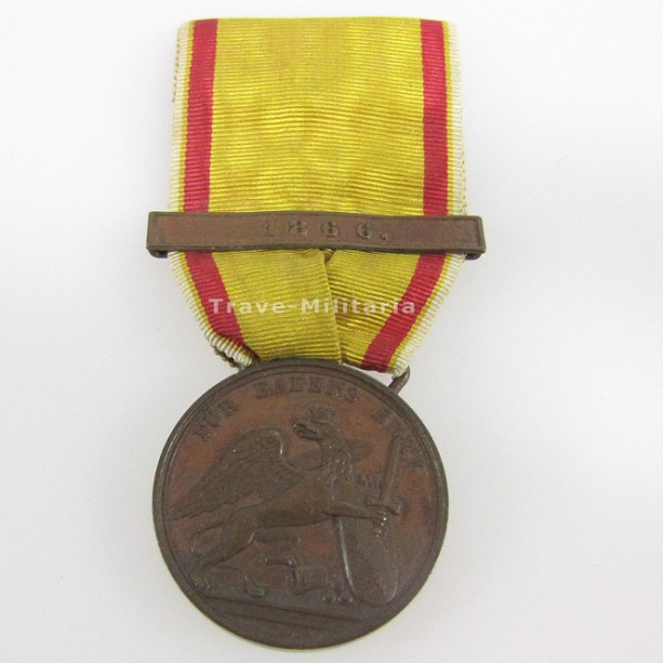 Baden Felddienst-Auszeichnung1839 mit Spange 1866