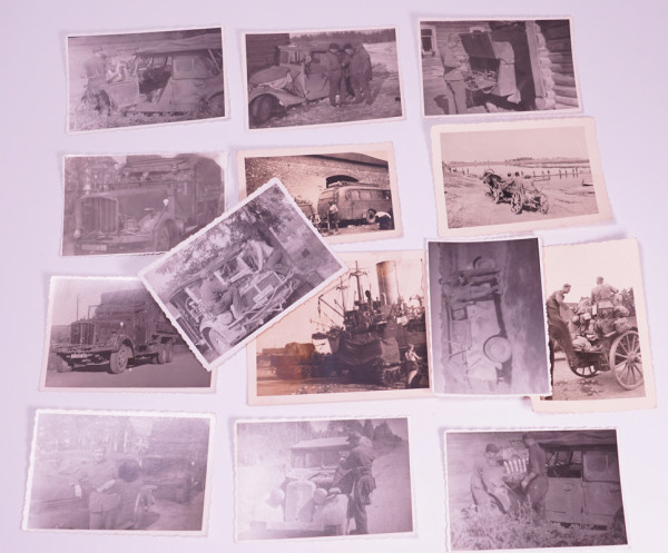 14 Fotos Fahrzeuge der Wehrmacht