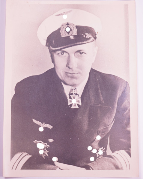 Portraitfoto Waldemar Mehl - Ritterkreuzträger der Kriegsmarine