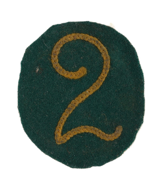 Wehrmacht Heer Ärmelabzeichen "2"