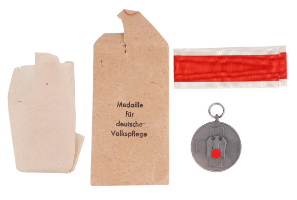 Ehrenzeichen für deutsche Volkspflege 4. Klasse Medaille in Tüte