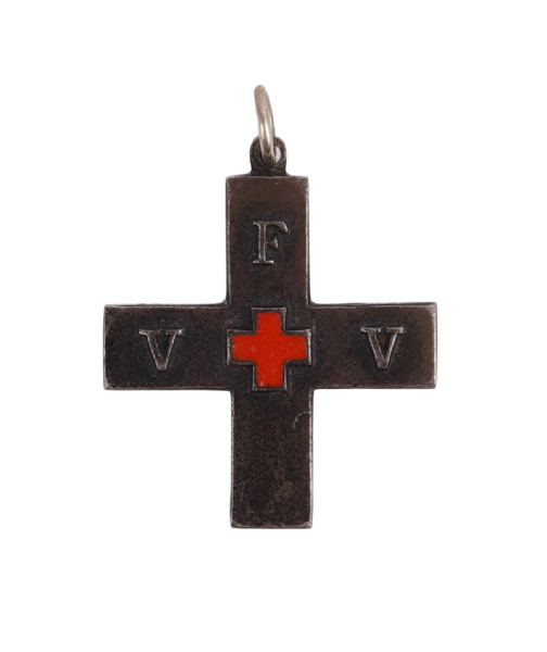 Vaterländischer Frauenverein Kreuz 1914/17 mit Nummer 8255