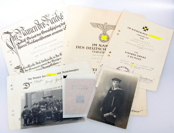 Papiergruppe Garbers Wasserschutzpolizei- Flottille Ungarn