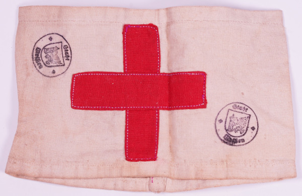 Deutsches Rotes Kreuz Armbinde für Krankenschwester Stadt Meißen