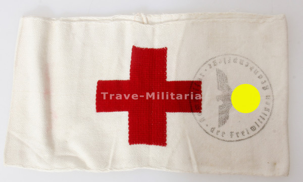 Armbinde Sanitätsdienst Kommissar der freiwilligen Krankenpflege