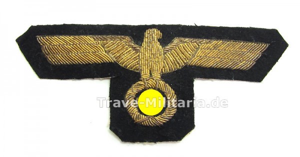 Kriegsmarine Stoff-Brustadler für Offiziere
