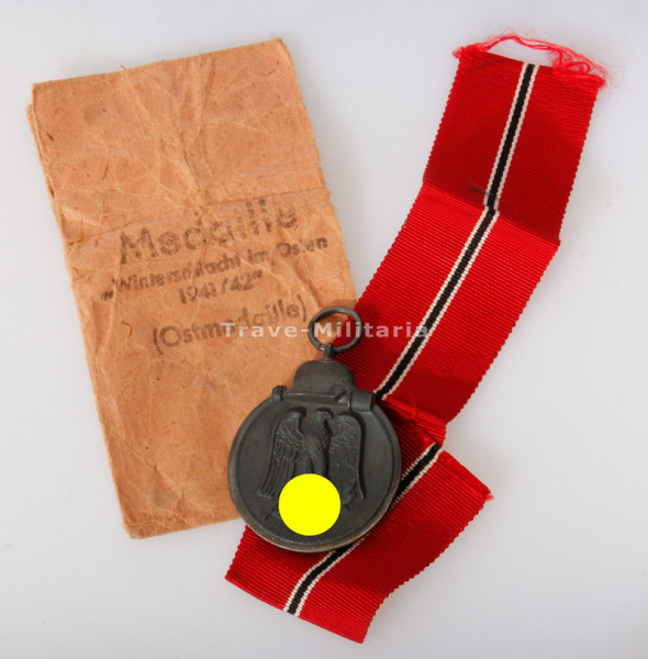 Medaille Winterschlacht im Osten 1941/42 mit Tüte