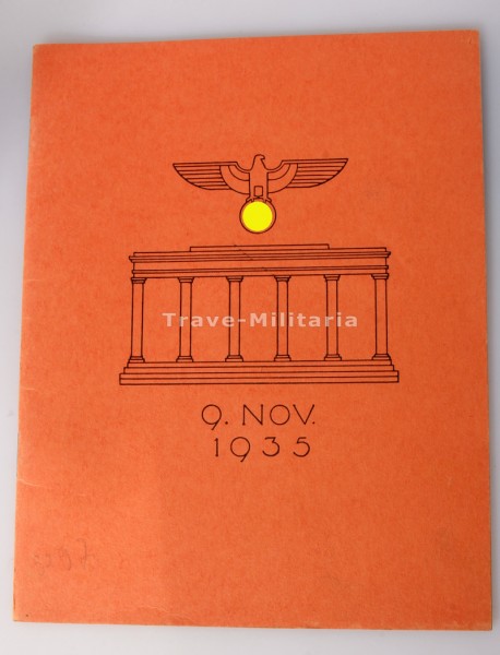 Zum 9. November 1935 Erinnerung an den Hitlerputsch