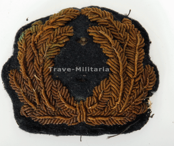 Kriegsmarine Schirmmützeneichenlaub für Offiziere
