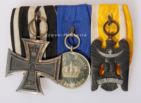 3er Ordenspange mit Eisernen Kreuz