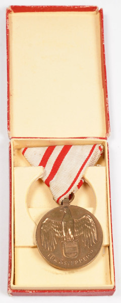 Österreich Kriegserinnerungsmedaille 1914-1918 im Etui