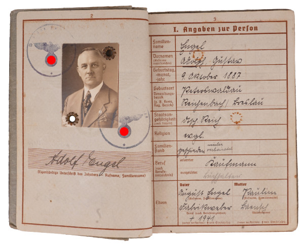 Wehrpass Engel Trsp. Bgl. Btl. 567