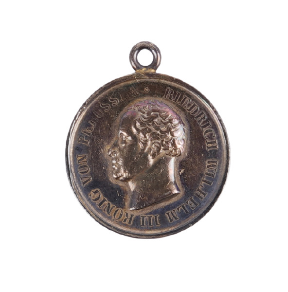 Preußen Verdienst-Ehrenzeichen für Rettung aus Gefahr am Band 1833