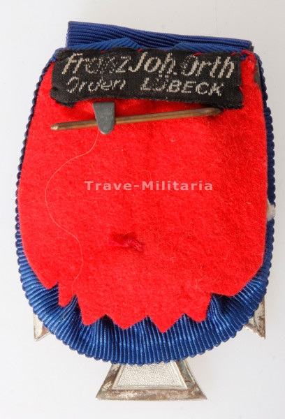 Dienstauszeichnung der Polizei 2. Stufe 18 Jahre 1938 Archiv Trave