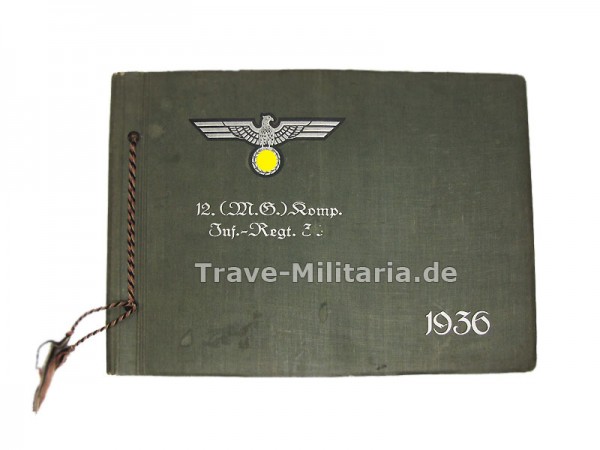 Fotoalbum 12. (M.G.) Komp.Inf.-Regt. 38 1936